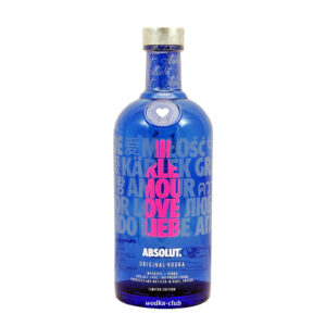 Vodka Absolut A Drop of LOVE Pink 0,7 Liter 40% vol.